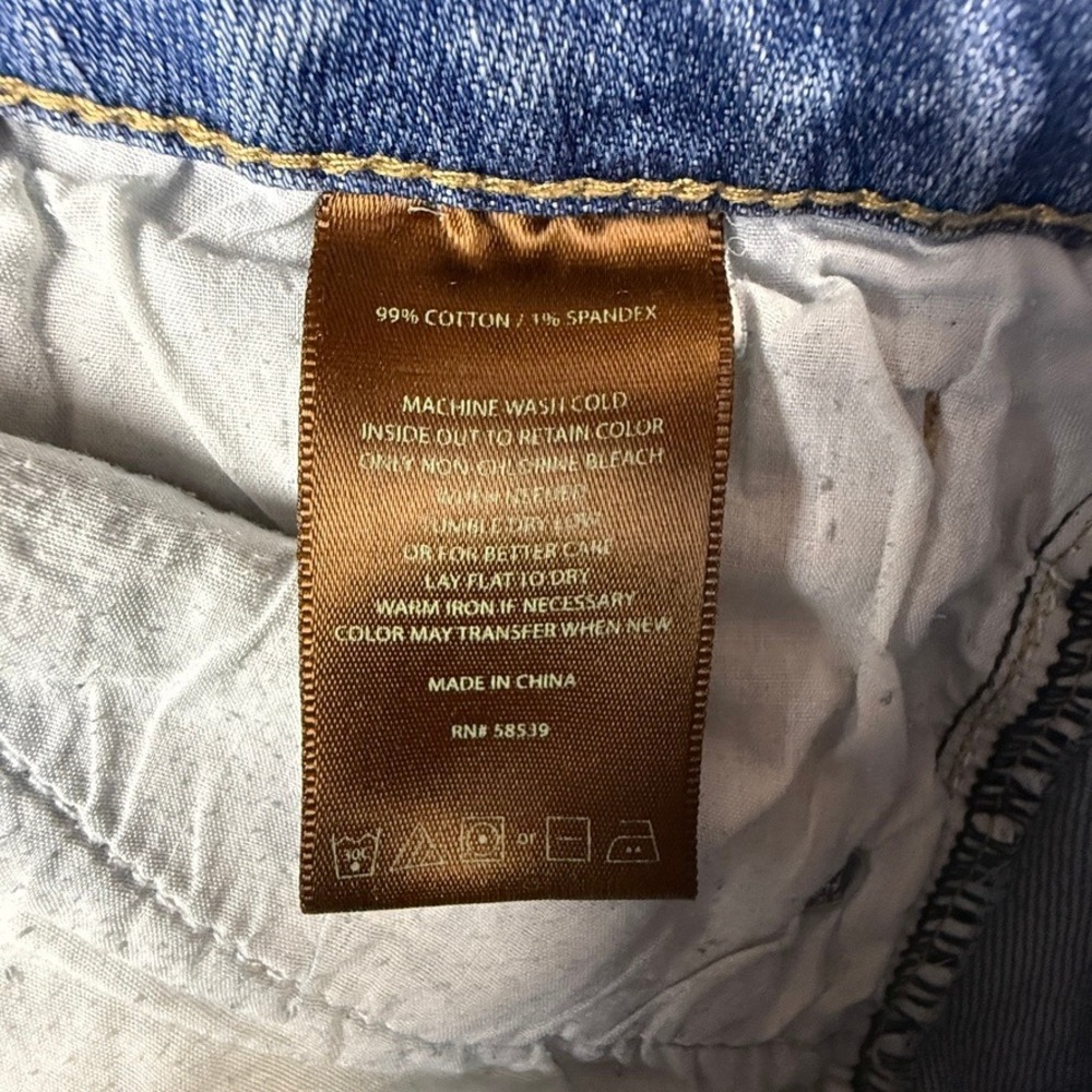 KUT from the Kloth Gidget Fray Womens Light Wash Raw Hem Denim Jean Short Size 6 - Picture 10 of 11